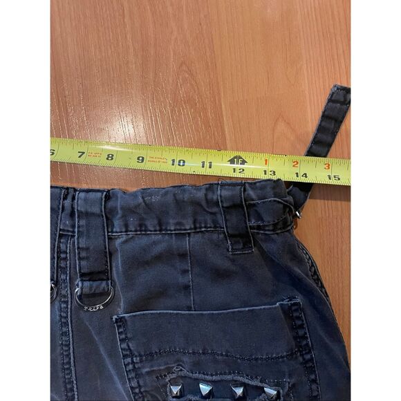 Tripp NYC Vintage Baggy Bondage Shorts Goth Unisex Size Small - Picture 14 of 15